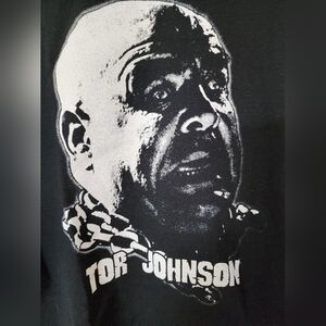 NWOT Tor Johnson Graphic Tee, Gildan Ultra Cotton Black T-Shirt, 4XL